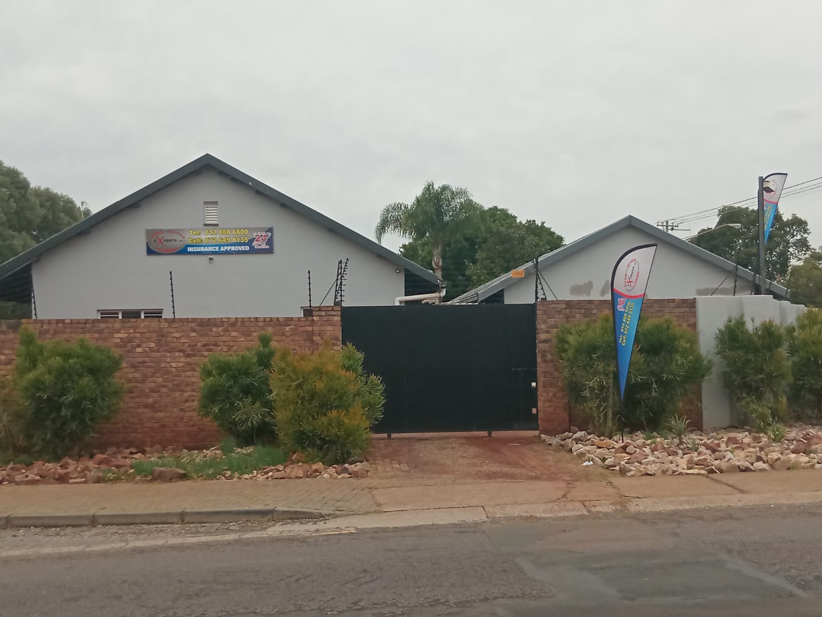 Drain Geyser Plumbing Experts office and yard premises